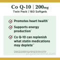O suplemento dietético suporta a saúde celular CoQ10 Softgels